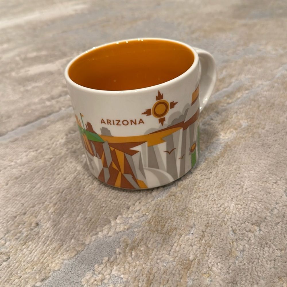 Starbucks You Are Here Arizona Coffee Mug 2014 14 oz. EUC